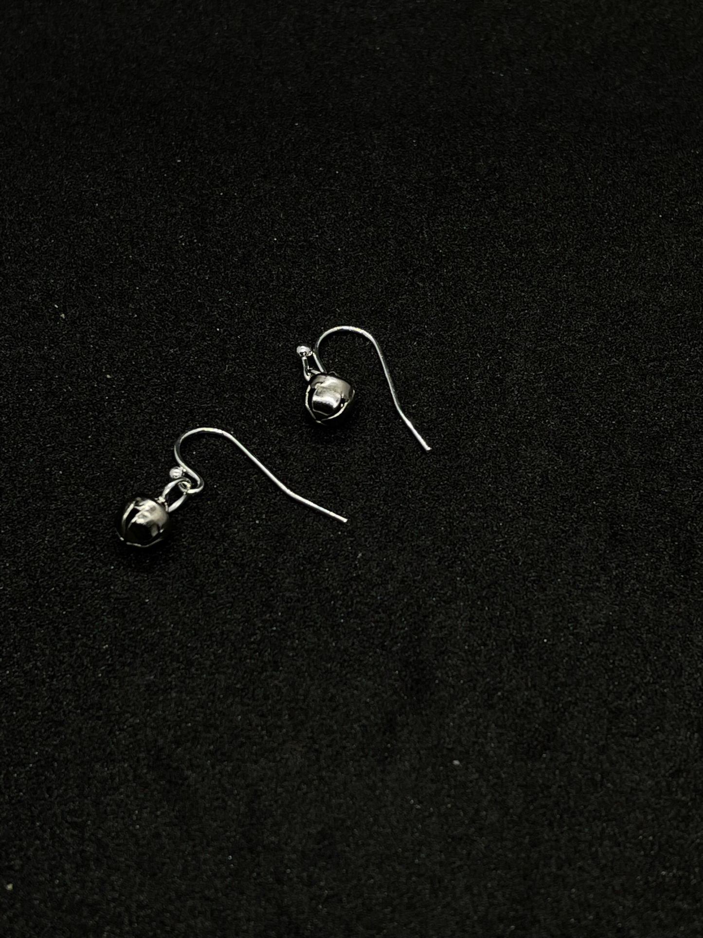 Festive bell drop & hoop earrings