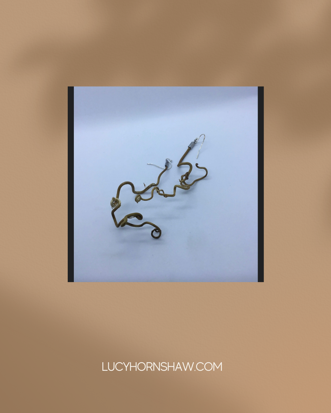 Vine earrings